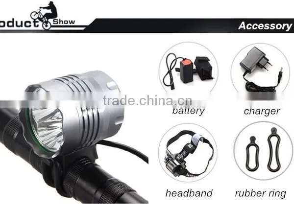(160244) High Power 3000lumens 4x18650 Lithium Battery 3modes Bike Lihgt photo-3