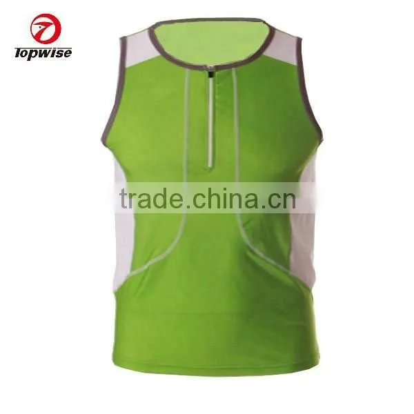 Promotional 100% Polyester Out Door Sports Running Singlets