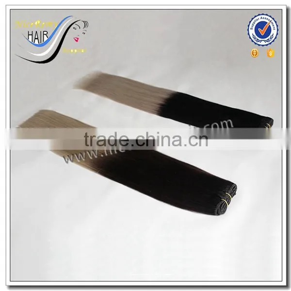 Wholesale Top Quality Sew in Human Hair Weave Ombre Hair 100% Virgin Human Hair photo-4