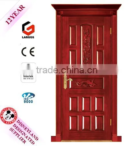 Newest Design Door,interior Door, Carved Wooden Door photo-2