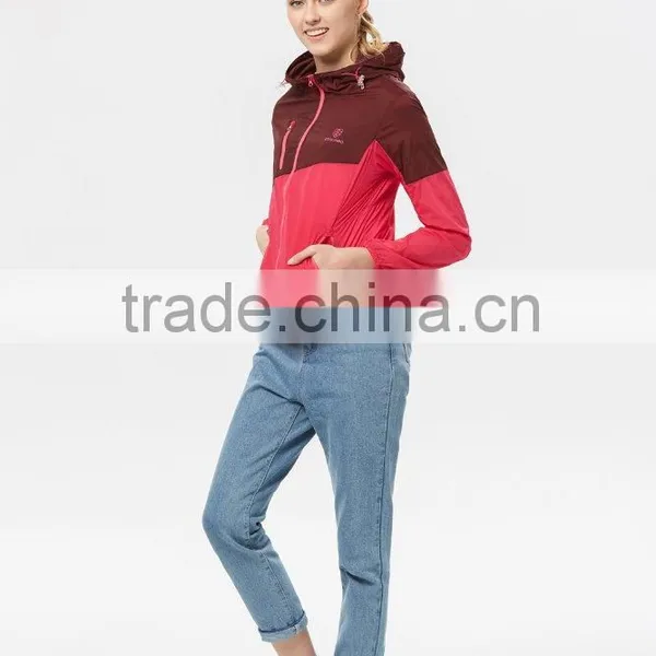 Female Spring Summer Breathable Anti Sunburn Jacket Outdoor Sport Wear photo-4