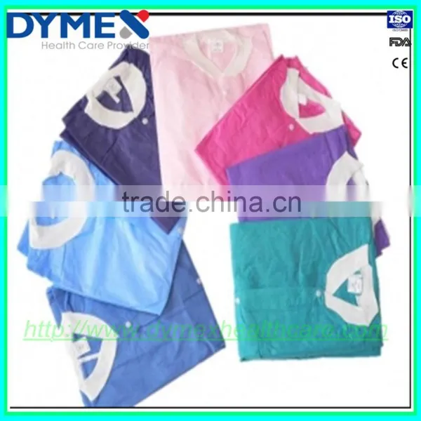 Good Price Disposable Lab Coat With Elastic Cuff photo-2