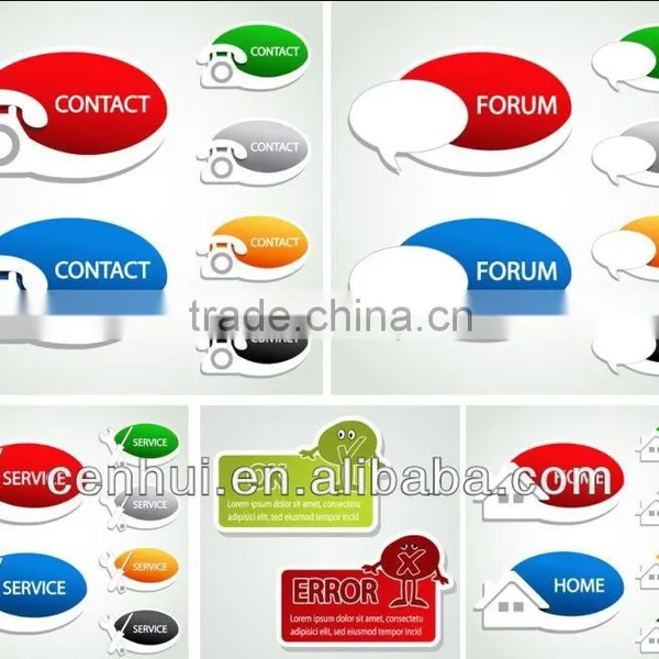 Wholesale 2015 new fashion high quality custom various color wall sticker