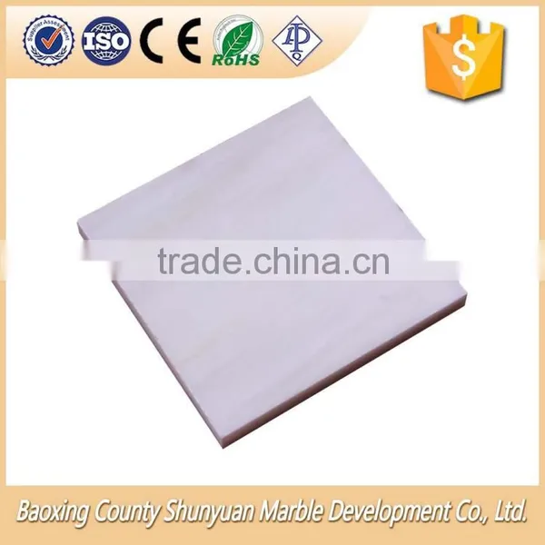 Wholesale Natural Stone Flooring and Walling White Marble Tiles photo-5