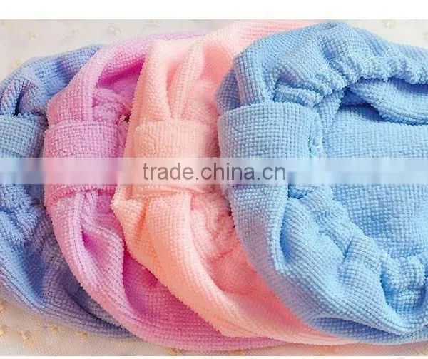 [LJ Towel] Quick Dry Ultra Cheap Price Microfiber Hair Drying Towel Turban Towels Wrap China photo-6