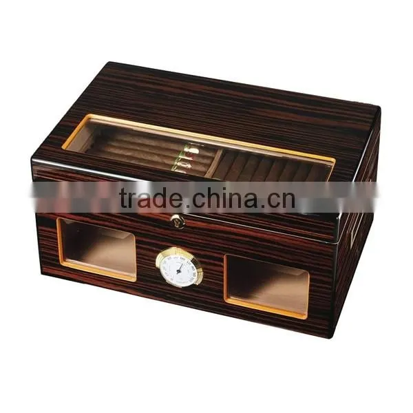 Wholesale Handmade Wooden Cigar Humidor Cigar Box photo-2