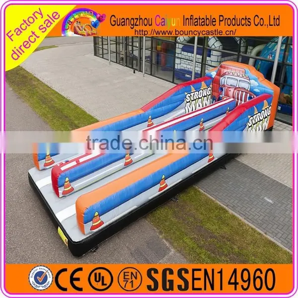 Inflatable Jumping Trampoline Bungee Run photo-5