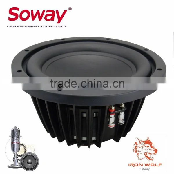SW10-12 10inch NEW Design Full Cone Subwoofer, Concave Cap Woofer