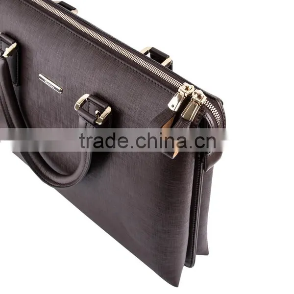 3 Colors Bag Choice, Business Design Messenger Bag With Double Zipper Bag photo-5