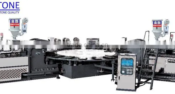 Rotary TPU/TR Sole Injection Moulding Machine JL-109 photo-2