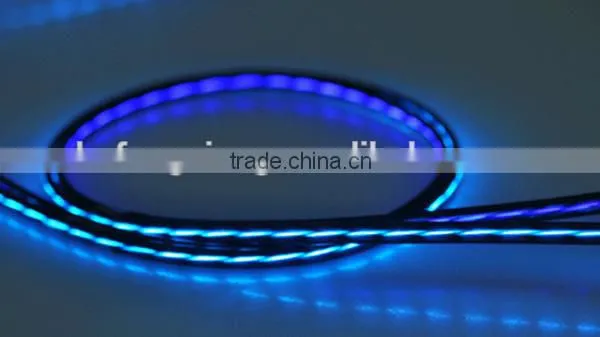 Micro Usb2.0 Led Usb Cable for Mobile Phone Data Transfer and Charging 0.8m photo-3