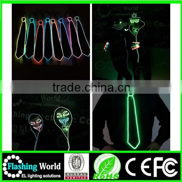 Cool Flashing Attractive and Durable Christmas Bow Tie photo-3