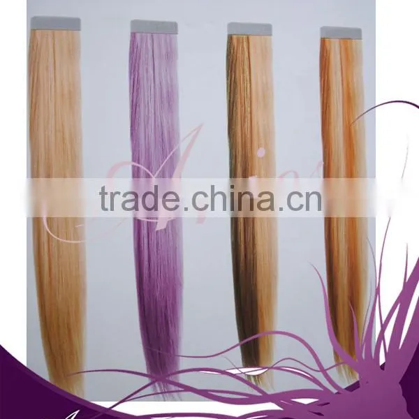 100% Virgin Human Remy Extension Tape in Hair photo-2