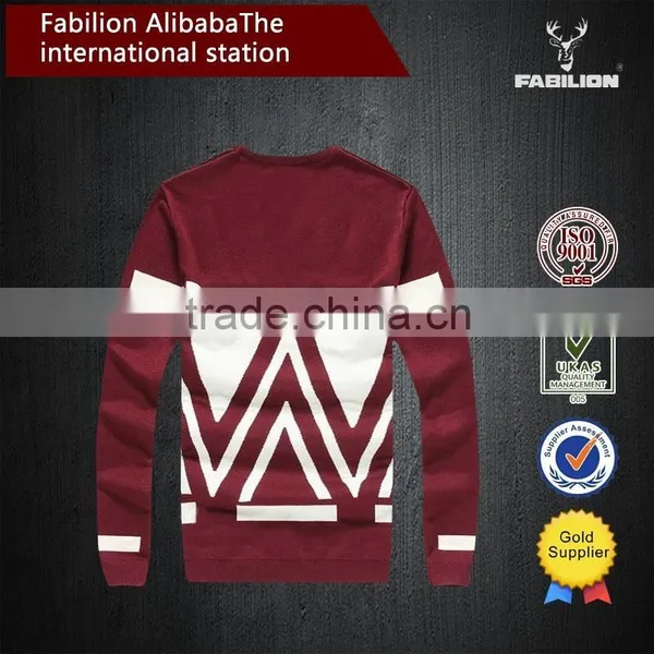 New Leisure Men's Fashion Boutique Men Sweater for Argyle Sweater for Men photo-2