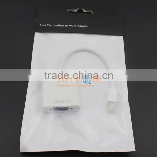 Fashion Thunderbolt Mini Display Port DP to VGA Cable For IMAC Macbook Air Pro New Arrival photo-6
