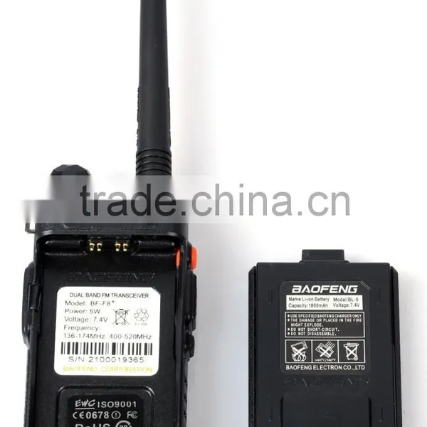 BaoFeng Walkie Talkie BF-F8+ Dual-Band 136-174/400-520 MHz FM Ham Two-Way Radio Transceiver photo-3