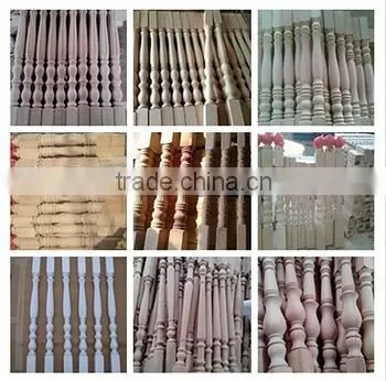 Red Oak Handrail Red Beech Wooden Balustrade photo-2