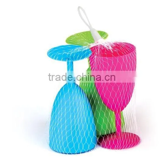 PLASTIC WINE GLASS, COLOFUL WINE CUP photo-4