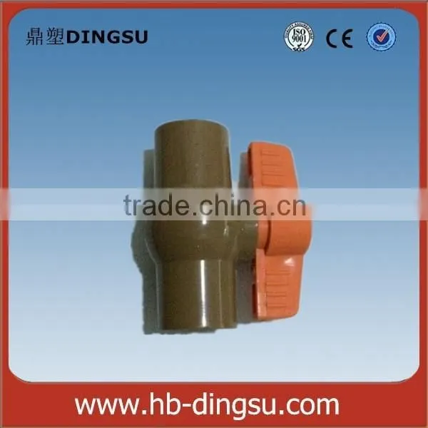 Low Price White Color Plastic PVC Ball Valve photo-4