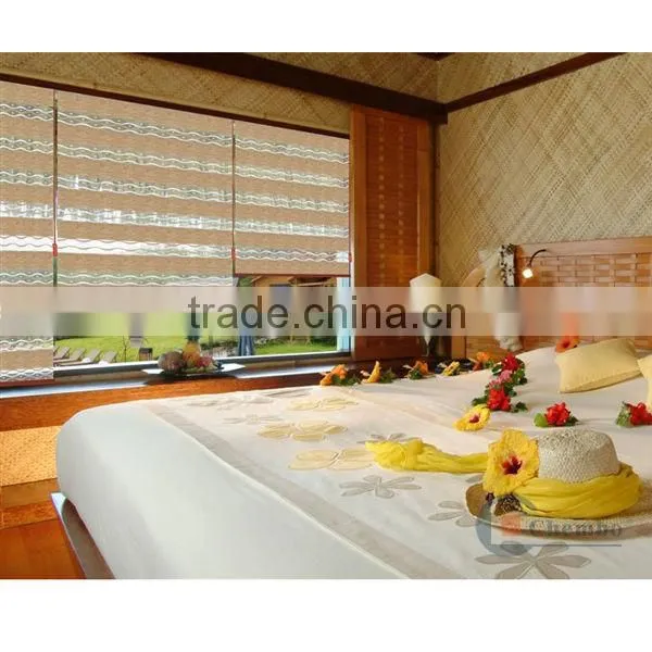 China Supplier Jacquard Wavy Day and Night Rainbow Colored Blinds photo-2