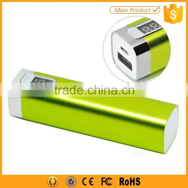 Portable RoHS Power Bank 2600mAh With VFD Display photo-2