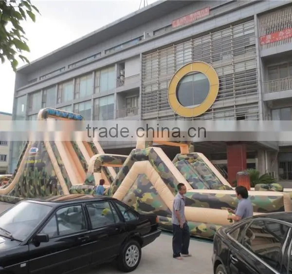 Super Long Military Adult Inflatable Obstacle Course for Sale photo-3