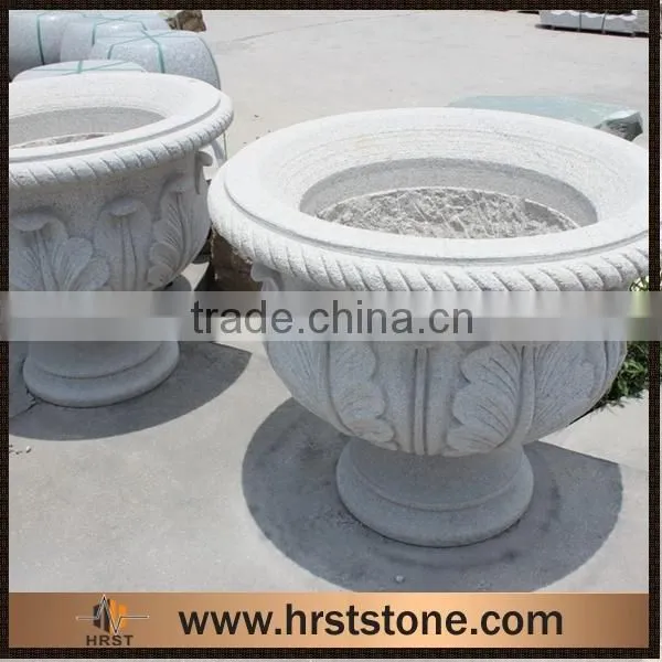 Natural Old Large Flower Pots Stone photo-5