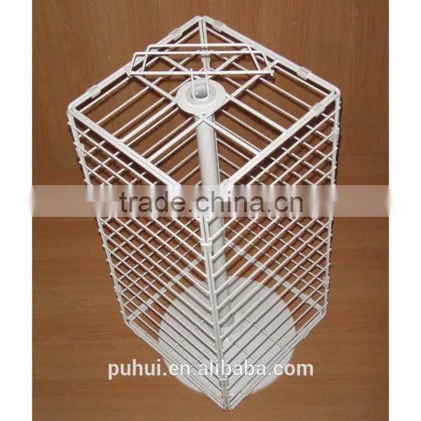 Wire Mesh Floor Spinning Display Fixture With Quality Gurantee photo-3