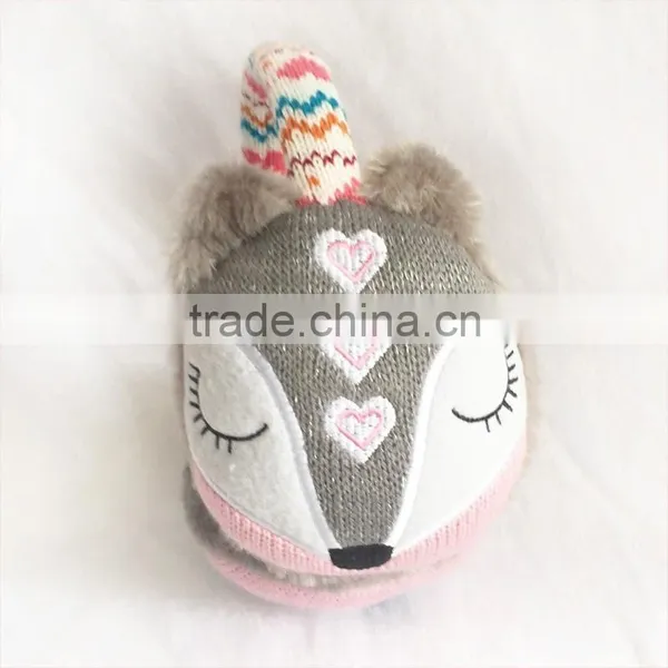 Ear Warmer Bear Plush Toy Earmuff, Plush Earmuff for Adults photo-3