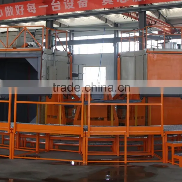 4 Arm 6 Station Rotomolding Machinery, Carousel Machine photo-4