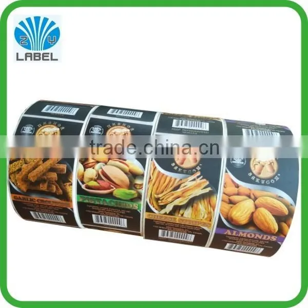 Printing Waterproof Adhesive Label ,roll Label With Glossy Lamination photo-2