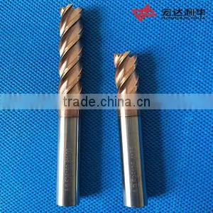 Coated Carbide End Mills With Four Flutes for CNC Milling Machine photo-4