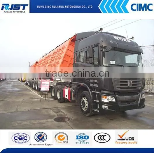 Mongolia Tri-alxe Side Tipper Trailer photo-3