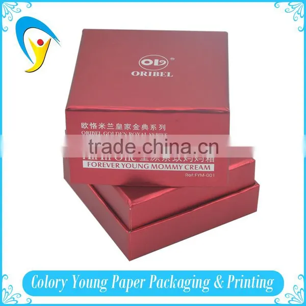 Custom Printed Gold Metallic Wrapping Tissue Cosmetic Paper Box photo-3