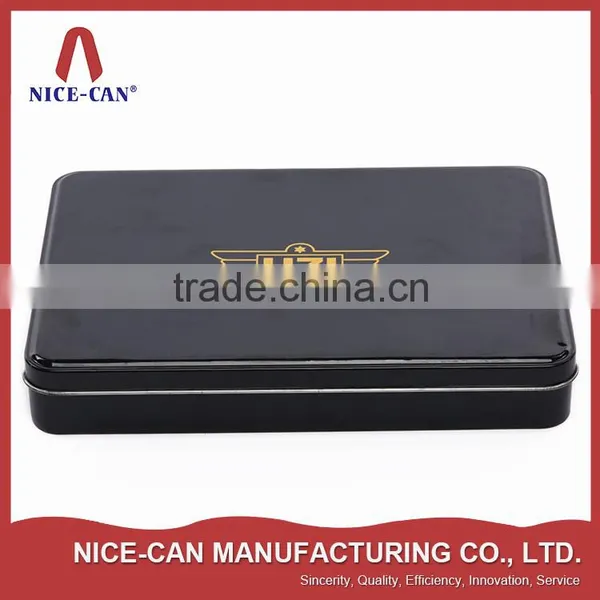 Custom Design Food Grade Empty Metal Rectangular Tin Can photo-2