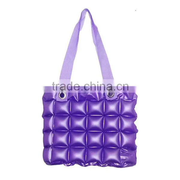 Red Bubble Clear Tote Bag,cool Inflatable Beach Bubble Bag photo-2