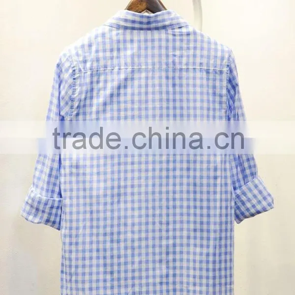 Ladies Plaid Casual Shirt photo-2
