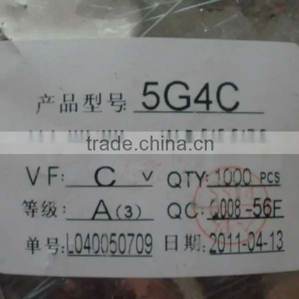 High Brightness Mcd 12000 Water Clear 5mm Green Led Diodes photo-2