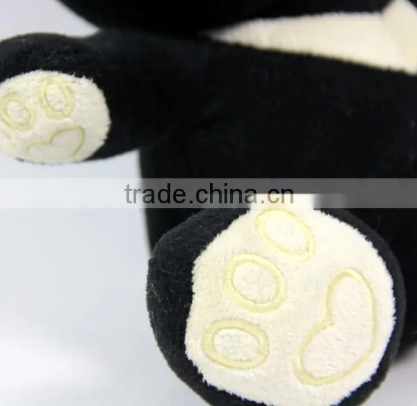 Luckiplus Hot Sale First Class Adorable Black Bear Safe Technology Toy For Kids photo-6