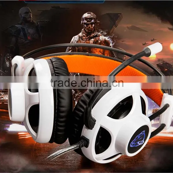 Computer Headphone /headset With LDE Light and Game Headphone /headset With 3.5mm 7.1 Plug /USB photo-3