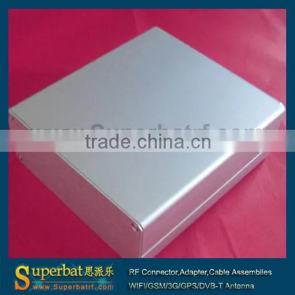 Extruded Electronic Power Enclosure PCB Instrument Aluminum Wiring Enclosure