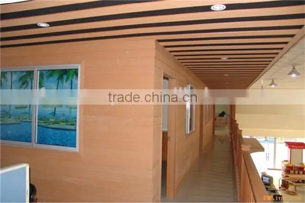 Shiny Wall Sequin Finland Spruce Wood Wall Panels Foam Concrete Prefabricated House photo-2