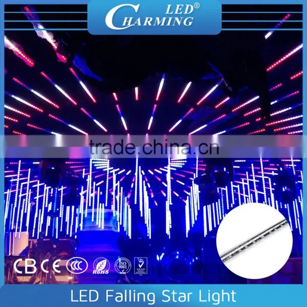 Disco 3d Stage Ceiling Decorative Digital Light/led Tube Rain Light photo-3