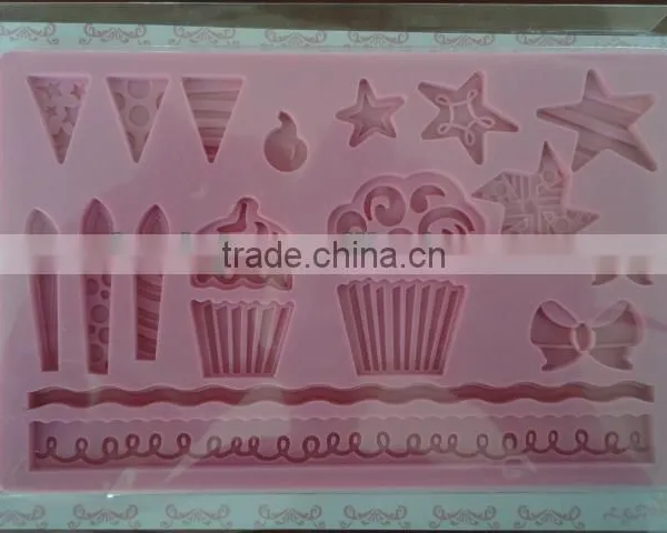 Alphabet Fondant Decorating Silicone Mat