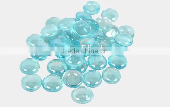 Round Shape Pebble Glass Stone