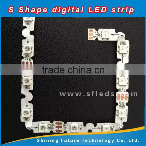 Digital LED Strip Sk6812 IC 5V 60 LED Strip 5050 RGB Bendable Strip Led New 2016 5v Design photo-4