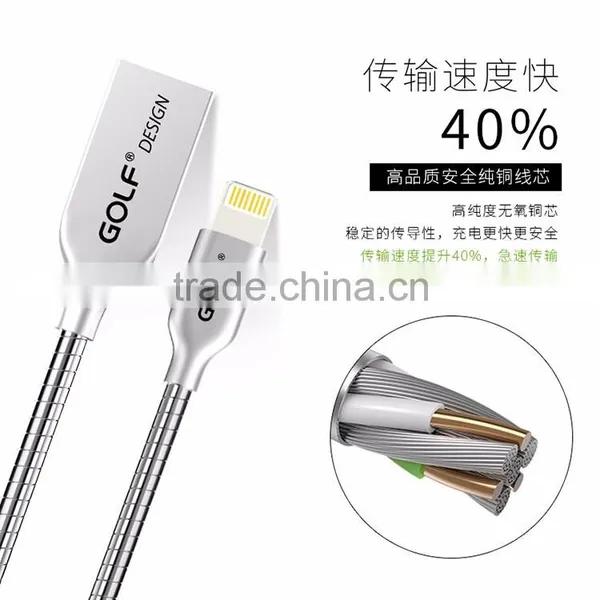 Cellphone Accessories 1m USB Data Lighting Charging Cable for Wire Charger Wholesale High Quaity Usb Cable photo-6