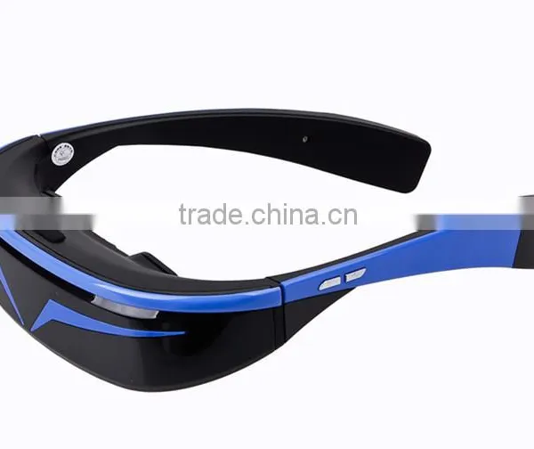 Best Selling 2016 Bluetooth Android 1080p HD 98inch Eyewear Glasses Video photo-2