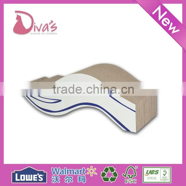 Manufacturer High Quality Corrugated Paper Cat Scratcher Lounge photo-2