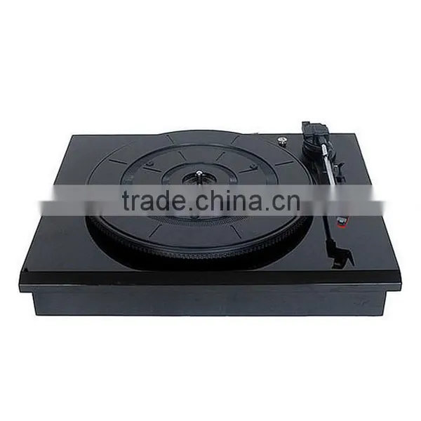 Rain Lane High End Electric Turntable High Glossy White Black Record Player photo-2